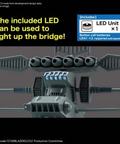 Bandai Japan Bandai Spirits Mecha Collection: Yamato 2205 - EFCF Daoe-01 Asuka 1/1000 Model Kit Gundam