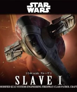 Bandai Japan Bandai Hobby Star Wars Slave I 1/144 Model Kit Gundam