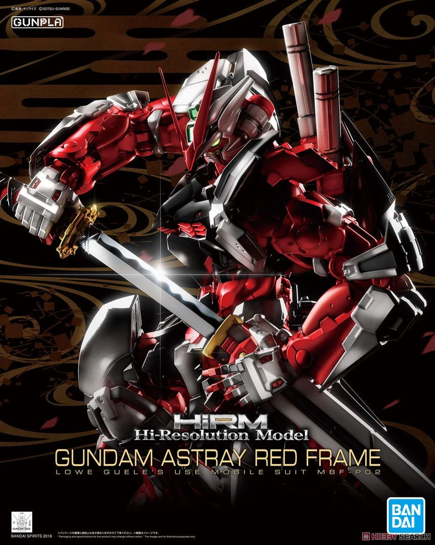 Bandai Japan Bandai Hobby Gundam Astray - Gundam Astray Red Frame 1/100 Hi-Res Model Kit 2 Bandai Japan Bandai Hobby Gundam Astray - Gundam Astray Red Frame 1/100 Hi-Res Model Kit