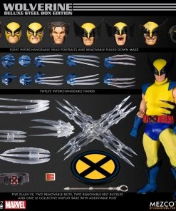 Mezco One:12 Collective Marvel - Wolverine Steel Box Edition