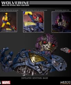 Mezco One:12 Collective Marvel - Wolverine Steel Box Edition
