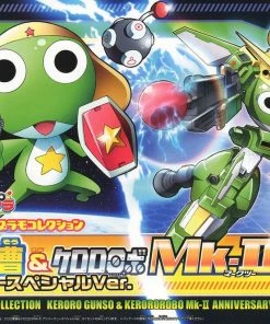 Bandai Japan Gundam Bandai Hobby Keroro (Sgt. Frog) - Keroro Gunso & Keroro Robo Gunso (Anniversary Special Ver.) Plamo Model Kit
