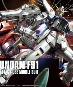 Bandai Japan Bandai Hobby Gundam F91 - #167 E.F.S.F. Prototype Attack Use Mobile Suit 1/144 HG Model Kit
