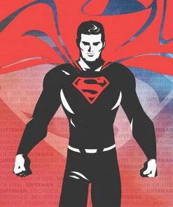 MightyPrint DC Comics Justice League Movie (Superman Words) Poster