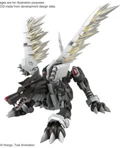 Bandai Japan Bandai Spirits Digimon - Metal Garurumon Black (Amplified) Figure-Rise Standard Model Kit Gundam