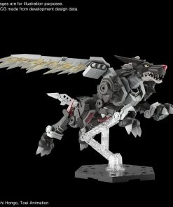 Bandai Japan Bandai Spirits Digimon - Metal Garurumon Black (Amplified) Figure-Rise Standard Model Kit Gundam
