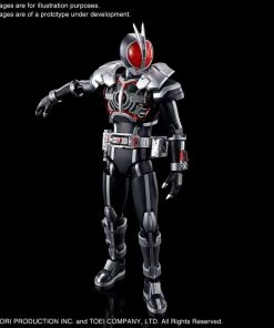 Bandai Japan Gundam Bandai Hobby Kamen Rider - Faiz Axel Ground Form Figure Rise Model Kit