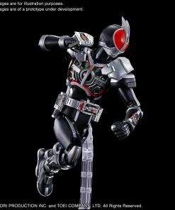 Bandai Japan Gundam Bandai Hobby Kamen Rider - Faiz Axel Ground Form Figure Rise Model Kit