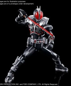Bandai Japan Gundam Bandai Hobby Kamen Rider - Faiz Axel Ground Form Figure Rise Model Kit