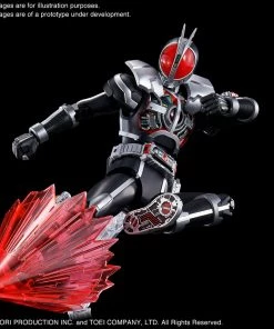 Bandai Japan Gundam Bandai Hobby Kamen Rider - Faiz Axel Ground Form Figure Rise Model Kit