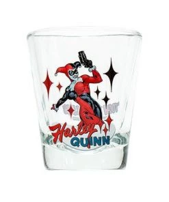 PopFun Toon Tumblers DC Comics Harley Quinn (Original Ver.) 2-oz. Shot Glass
