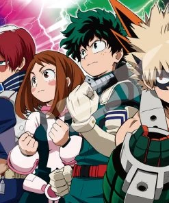 Bandai Japan Ensky My Hero Academia Aim For Hero Jigsaw Puzzle (300 Pieces)