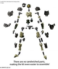 Bandai Japan Bandai Hobby 30 Minute Missions - EXM-E7F Spinatia Army Type 1/144 Model Kit