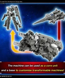 Bandai Japan Bandai Hobby 30 Minute Mission - #41 EEXM-30 Espossito Alpha Gray 1/144 Model Kit