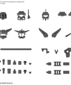 Bandai Japan Gundam Bandai Hobby 30 Minute Mission - Custom Heads A Parts Set 6 Model Kit