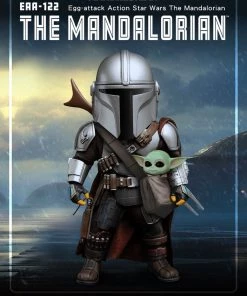 Beast Kingdom Star Wars The Mandalorian: Egg Attack EAA-122 The Mandalorian (Beskar Armor Ver.)