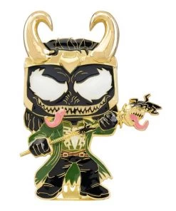 Funko Pop! Pins Marvel: Venomized - Loki