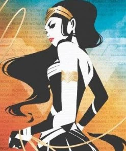 Film Cells LTD Trend Setters DC Comics: Justice League - Wonder Woman MightyPrint Wall Art (2017 SDCC Exclusive)