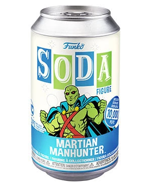 Funko Vinyl Soda: DC Comics - Martian Manhunter 1 Funko Vinyl Soda: DC Comics - Martian Manhunter