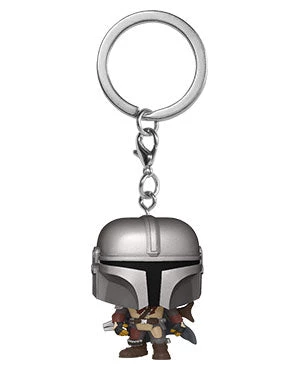 Funko Pop Keychain: Star Wars The Mandalorian - The Mandalorian 1 Funko Pop Keychain: Star Wars The Mandalorian - The Mandalorian