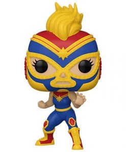 Funko Pop! Marvel: Luchadores - Captain Marvel (La Estrella Cosmica)