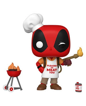 Funko Pop! Marvel: Deadpool 30th - Backyard Griller Deadpool 1 Funko Pop! Marvel: Deadpool 30th - Backyard Griller Deadpool