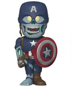 Funko Vinyl Soda: Marvel What If...? - Zombie Captain America 5 Funko Vinyl Soda: Marvel What If...? - Zombie Captain America