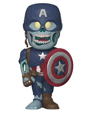 Funko Vinyl Soda: Marvel What If...? - Zombie Captain America 3 Funko Vinyl Soda: Marvel What If...? - Zombie Captain America