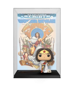 Funko Pop! Cover: DC Comics Wonder Woman's 80th Anniversary - Wonder Woman On Throne (Rebirth)