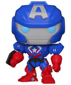 Funko Pop! Marvel: Marvel Mech - Captain America