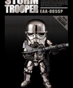 Beast Kingdom Star Wars Egg Attack EAA-005SP Chrome Stormtrooper (2016 SDCC Exclusive)