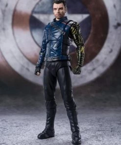 Bandai Japan Gundam Bandai Tamashii Nations Falcon & Winter Soldier - Bucky Barnes S.H. Figuarts