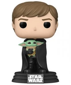 Funko Pop! Star Wars: The Mandalorian - Luke Skywalker With Grogu