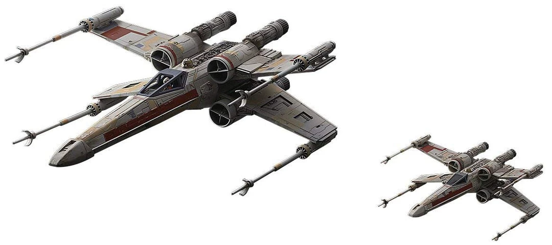 Bandai Japan Gundam Bandai Hobby Star Wars X-Wing Red Squadron (Special Set) 1/144 & 1/72 Model Kit 1 Bandai Japan Gundam Bandai Hobby Star Wars X-Wing Red Squadron (Special Set) 1/144 & 1/72 Model Kit