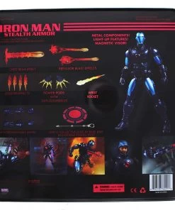 Mezco One: 12 Collective Marvel - Iron Man Stealth Armor Version