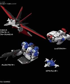 Bandai Japan Bandai Hobby Gundam Seed - #33 Force Impulse Gundam 1/144 RG Model Kit