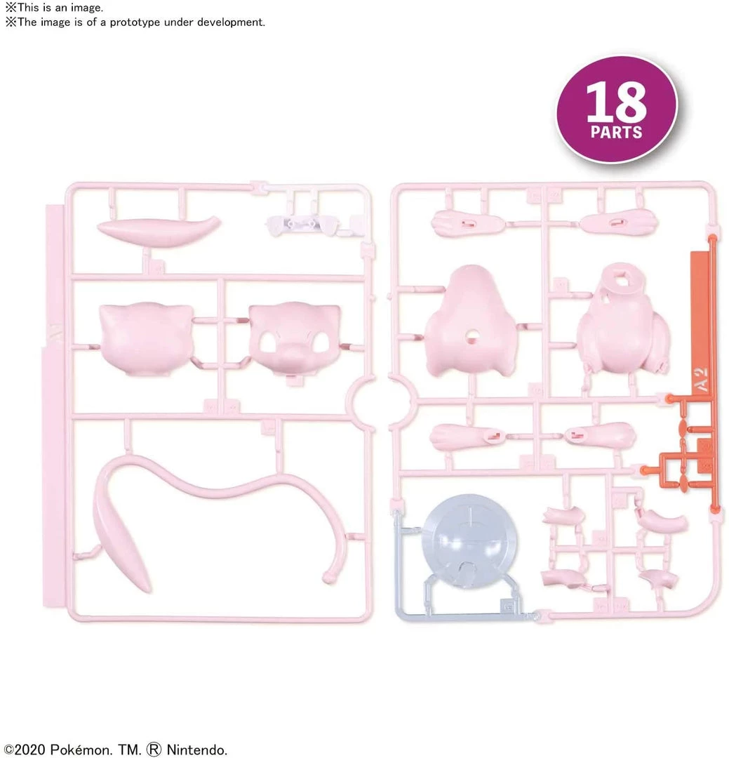 Bandai Japan Bandai Spirits Pokemon - #02 Mew Model Kit Quick!! 2 Bandai Japan Bandai Spirits Pokemon - #02 Mew Model Kit Quick!!