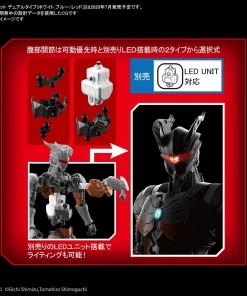 Bandai Japan Bandai Hobby Ultraman Suit Darklops Zero Figure-rise Standard Model Kit