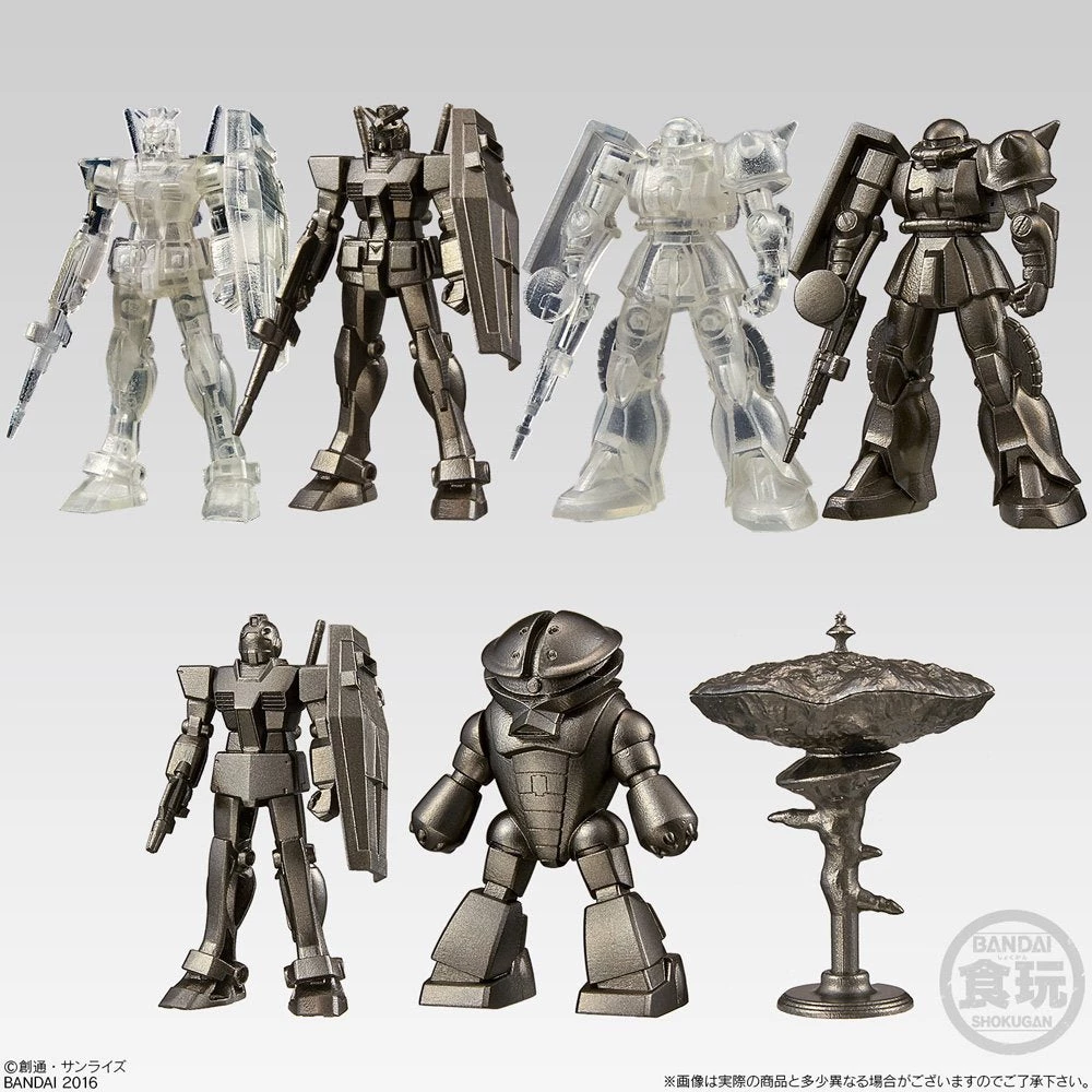 Bandai Japan Bandai Hobby Mobile Suit Gundam Miniature Model Kit Blind Box 4 Bandai Japan Bandai Hobby Mobile Suit Gundam Miniature Model Kit Blind Box
