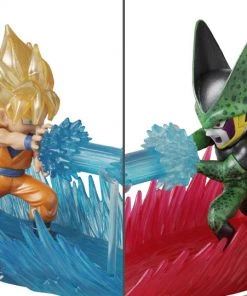 Bandai America Dragon Ball Z Bandai Dragon Ball Final Blast - Super Saiyan Goku & Cell Final Form (2020 SDCC Exclusive)
