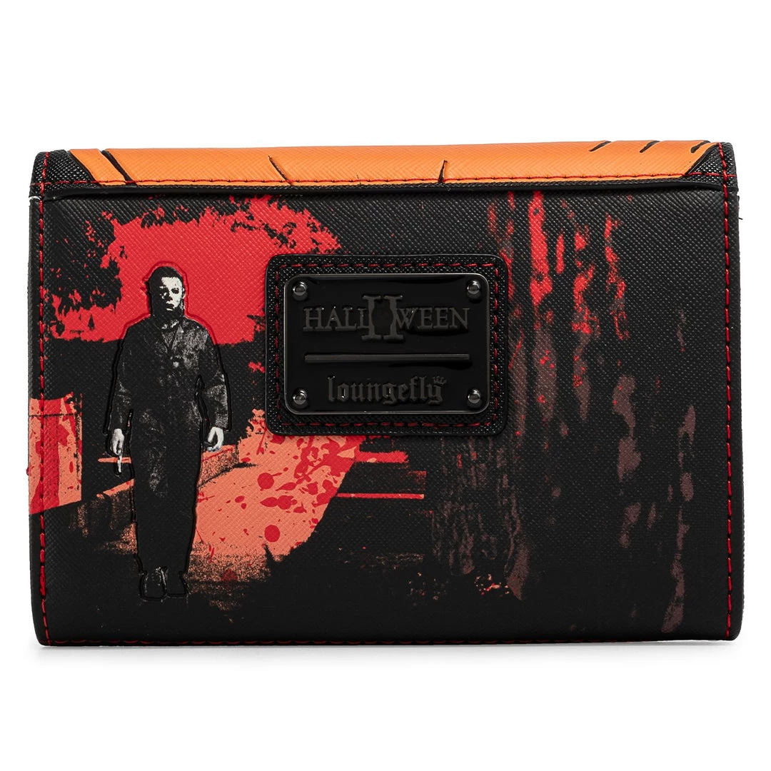 Horror Loungefly Halloween II - Michael Myers Pumpkin Tri-Fold Wallet 2 Horror Loungefly Halloween II - Michael Myers Pumpkin Tri-Fold Wallet
