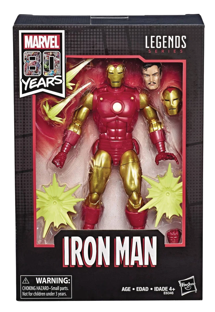 Hasbro Marvel Legends 80th Anniversary 6" Action Figure - Iron Man 2 Hasbro Marvel Legends 80th Anniversary 6" Action Figure - Iron Man