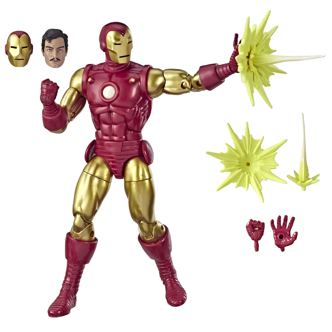 Hasbro Marvel Legends 80th Anniversary 6" Action Figure - Iron Man 1 Hasbro Marvel Legends 80th Anniversary 6" Action Figure - Iron Man