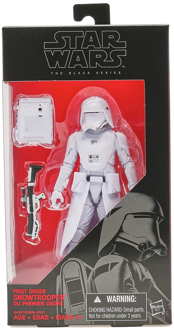 Hasbro Star Wars Black Series 6" First Order Snowtrooper Action Figure 2 Hasbro Star Wars Black Series 6" First Order Snowtrooper Action Figure