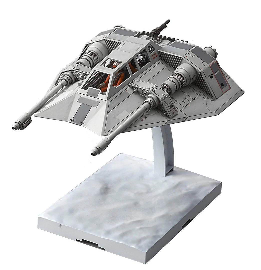 Bandai Japan Bandai Hobby Star Wars Snowspeeder 1/48 Model Kit 1 Bandai Japan Bandai Hobby Star Wars Snowspeeder 1/48 Model Kit