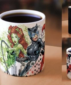 Morphing Mugs DC Comics Gotham City Sirens Heat-Sensitive Mug