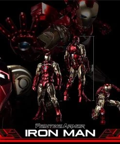 Sen-ti-nel Marvel Fighting Armor Iron Man Figure