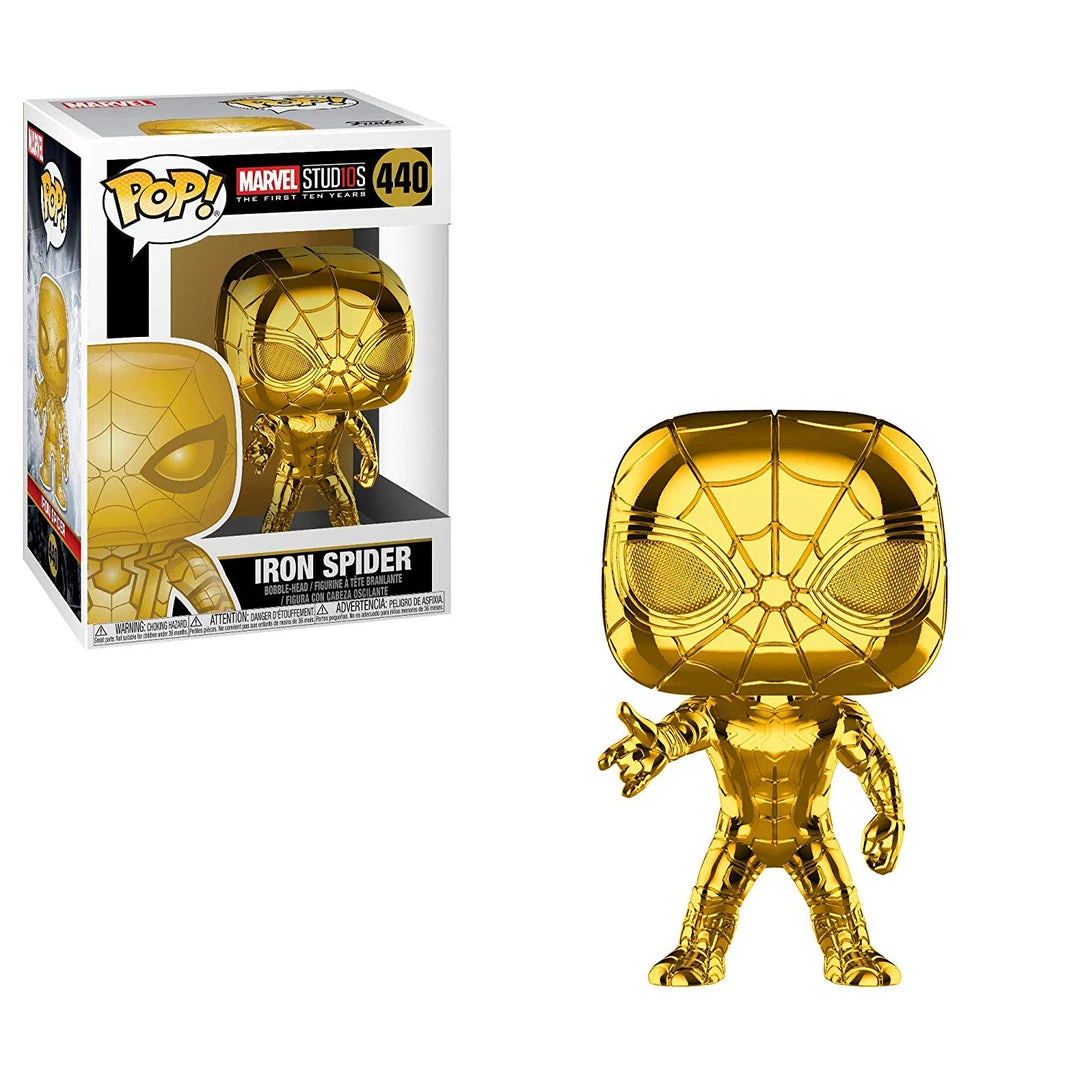 Funko Pop! Marvel: Studios 10 - Iron Spider (Chrome) 2 Funko Pop! Marvel: Studios 10 - Iron Spider (Chrome)
