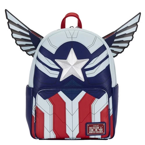 Loungefly Marvel - Falcon Captain America Mini Backpack 1 Loungefly Marvel - Falcon Captain America Mini Backpack
