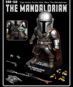 Beast Kingdom Star Wars The Mandalorian: Egg Attack EAA-122 The Mandalorian (Beskar Armor Ver.)